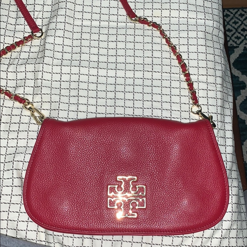Tory Burch crossbody medium red